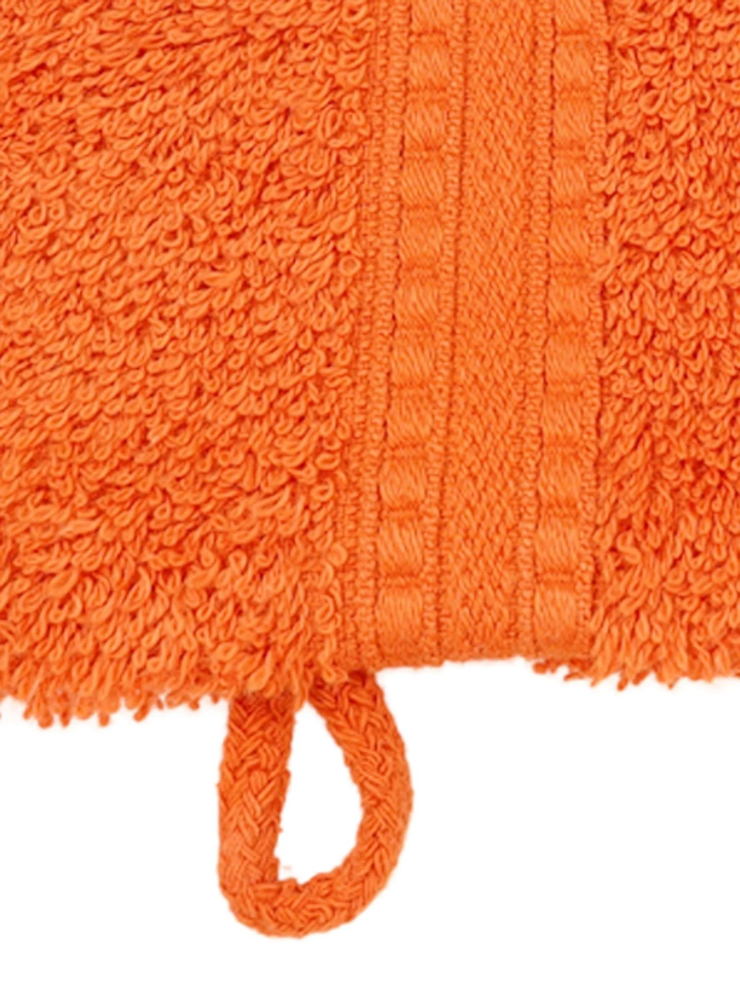JULIE JULSEN BIO Waschhandschuh – Terrakotta · 15 × 21 cm